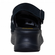 Delray Clog Suede  Black