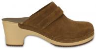 Crocs Sarah Suede Clog Hazelnut