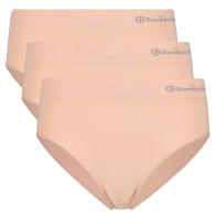 BAMBOO BASIC SEAMLESS FULL BRIEF BELLE 3-pack Rose Dust