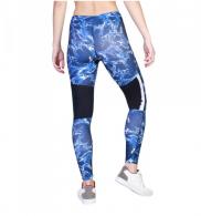 ELLE SPORT Women's tehnical workout tights blue