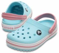 CROCS Crocband Clog Kids Ice Blue / White