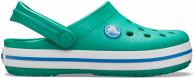 CROCS Crocband Clog Kids Deep Green / Prep Blue