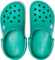 CROCS Crocband Clog Kids Deep Green / Prep Blue