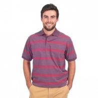 TRESPASS VACATE - MALE POLO SHIRT Purple/Red