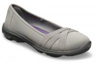 Crocs Busy Day Strappy Flat W Smoke/Slate Grey