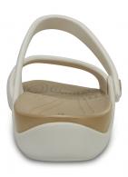 Womens Cleo V Sandal Oyster / Gold