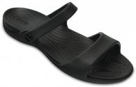 Womens Cleo V Sandal Black / Black