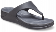 Women’s Crocs Boca Wedge Flip Black