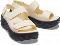 Crocs Skyline Sandal Vanilla/Black