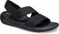 Crocs Literide Stretch Sandal black/black