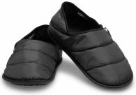 Neo Puff Lined Slipper Black