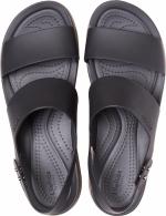 Women’s Crocs Brooklyn Low Wedge Black / Mushroom