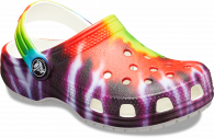 CROCS CLASIC TIE DYE GRAPHIC KIDS CLOG Multi
