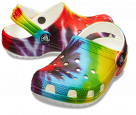 CROCS CLASIC TIE DYE GRAPHIC KIDS CLOG Multi