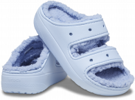 Crocs Classic Cozzy Sandal  Blue Calcite