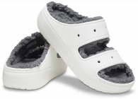Crocs Classic Cozzy Sandal  White