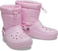 Crocs Classic Lined Neo Puff Boot Ballerina Pink