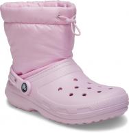 Crocs Classic Lined Neo Puff Boot Ballerina Pink