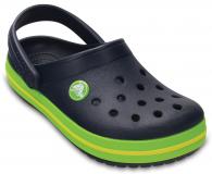 CROCS Crocband Clog Kids Navy / Volt Green