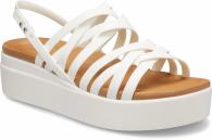 Crocs Brooklyn Strappy Low Wedge W 206751 Oyster