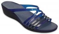 Womens Crocs Isabella Mini Wedge cerulean blue