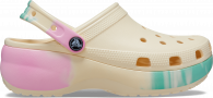 Crocs Classic Platform Ombre Clog W Vanilla/Multi