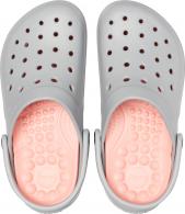 Crocs Reviva Clog Light Grey/Melon