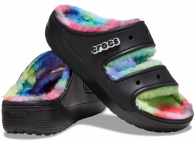 Classic Cozzy Spray Dye Clog Black/Multi