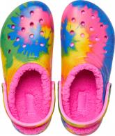 Crocs Classic Lined Tie Dye Clog el. pink/multi