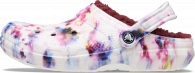 Crocs Classic Lined Tie Dye Clog Garnet/Multi