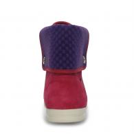 Crocs Lo Pro Suede Hi Top Sneaker pomegranate/mulberry