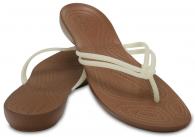  Crocs Isabella Flip W white/bronze