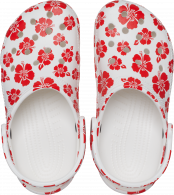 Crocs Classic Retro Resort Clog White / Flame
