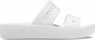 CROCS BAYA PLATFORM SANDAL White