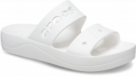 CROCS BAYA PLATFORM SANDAL White