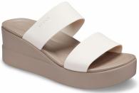 Crocs Brooklyn Mid Wedge stucco/mushroom