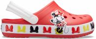 CROCS FUN LAB DISNEY MINNIE MOUSE BAND CLOG flame