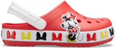 CROCS FUN LAB DISNEY MINNIE MOUSE BAND CLOG