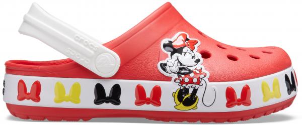 CROCS FUN LAB DISNEY MINNIE MOUSE BAND CLOG