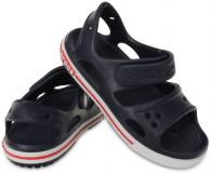 Crocband Sandal II Navy / White