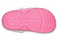  Crocs Fl Minnie Mouse Lined Clog Kids Pink Lemonade